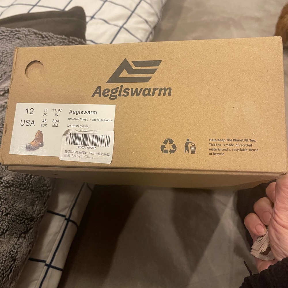 Aegiswarm
Steel toe Shoes / Steel toe Boots sz 12 NIB - Picture 4 of 7